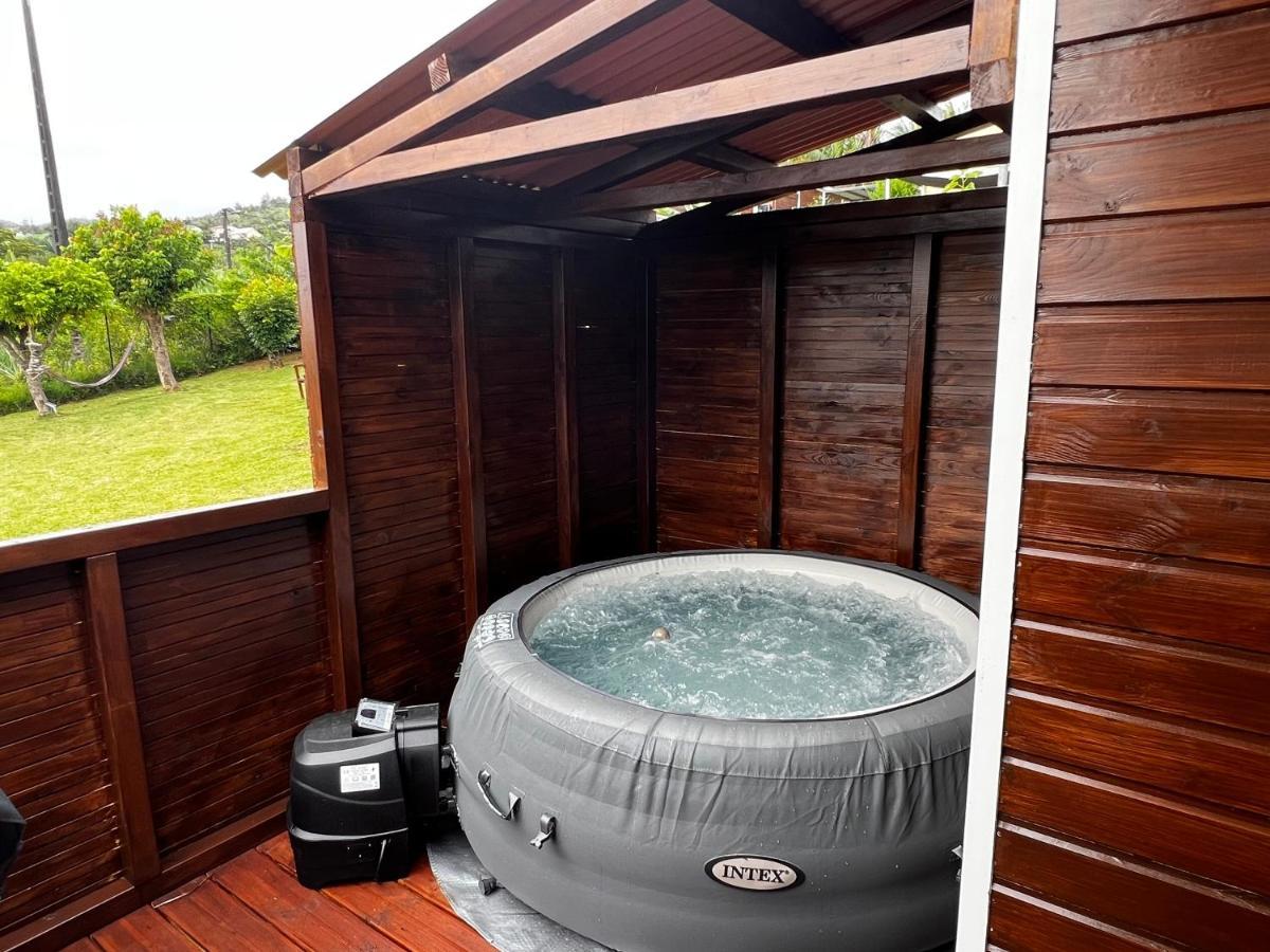 L'Escapade Creole Jacuzzi Privatif Bungalow Ananas سانت-جوزيف المظهر الخارجي الصورة
